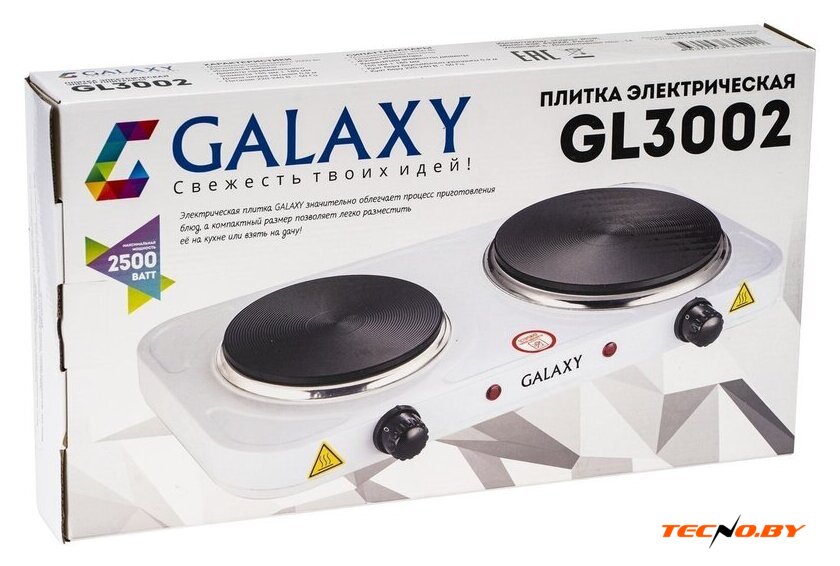 Настольная плита Galaxy Line GL3002 - Изображение №3 — Интернет-Магазин TECNO.BY