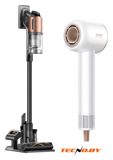 Пылесос Dreame Cordless Vacuum Cleaner Z20 VZV16A + Фен Dreame hairdryer Glory White AHD6A-WH (евровилка) - Изображение №1 — Интернет-Магазин TECNO.BY