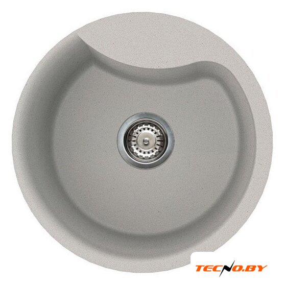 Кухонная мойка Elleci Ego Round Aluminium 79 - Изображение №1 — Интернет-Магазин TECNO.BY