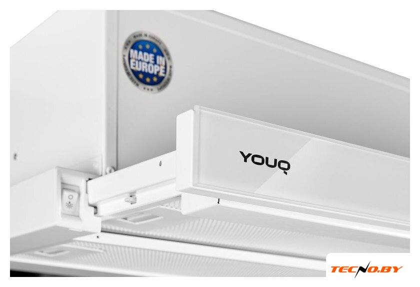 Кухонная вытяжка YOUQ Amai BT 1080 B 50 WH (белый) - Изображение №7 — Интернет-Магазин TECNO.BY