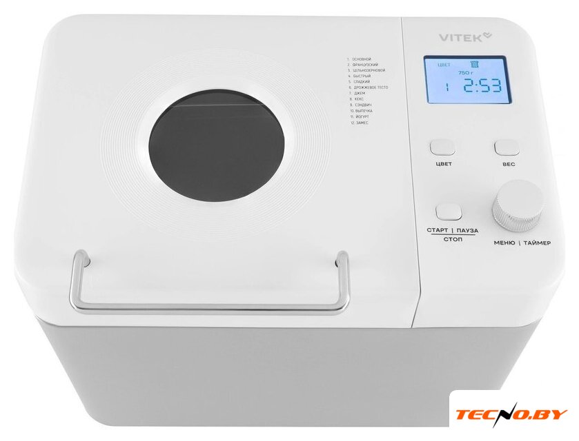 Хлебопечка Vitek VT-BM1301 - Изображение №4 — Интернет-Магазин TECNO.BY