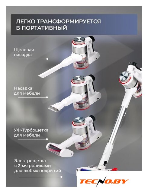 Пылесос Evolution Smart Clean VCF2613UV Wet and Dry - Изображение №37 — Интернет-Магазин TECNO.BY