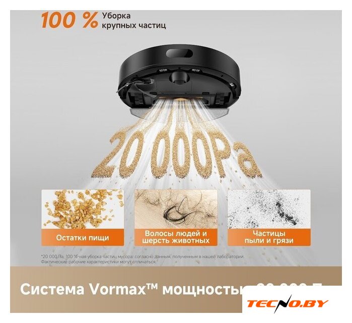 Робот-пылесос Dreame Robot Vacuum F21 Black RLF42GA (евровилка, черный) - Изображение №17 — Интернет-Магазин TECNO.BY
