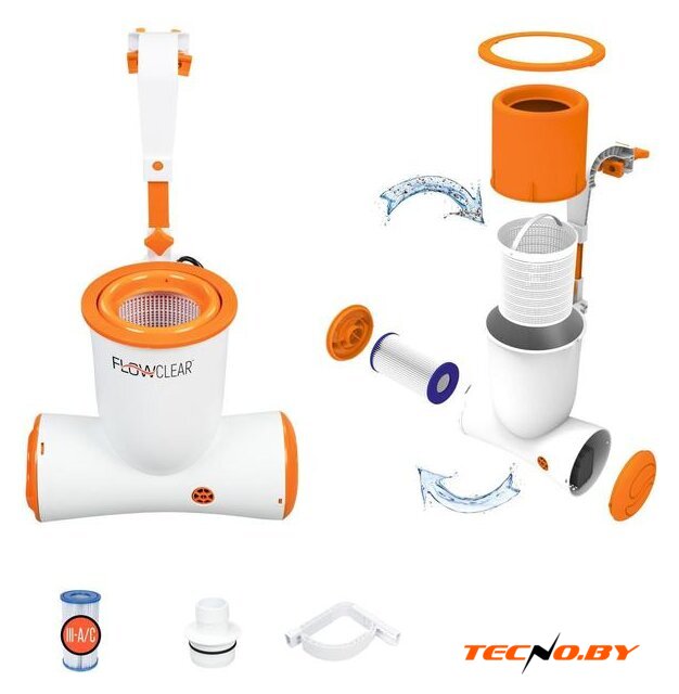 Фильтр-насос картриджный Bestway Картриджный фильтр-насос 3974 л/ч 58469 - Изображение №2 — Интернет-Магазин TECNO.BY