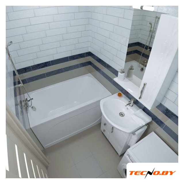 Ванна Triton Стандарт 130x70 (с ножками, экраном и сифоном) - Изображение №5 — Интернет-Магазин TECNO.BY
