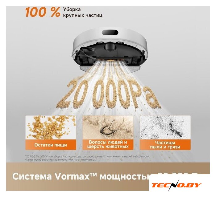 Робот-пылесос Dreame Robot Vacuum F21 White RLF42GA (евровилка, белый) - Изображение №18 — Интернет-Магазин TECNO.BY