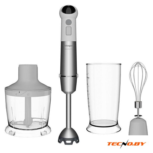 Погружной блендер Weissgauff WHB 341 PTW CordLess Titan - Изображение №2 — Интернет-Магазин TECNO.BY