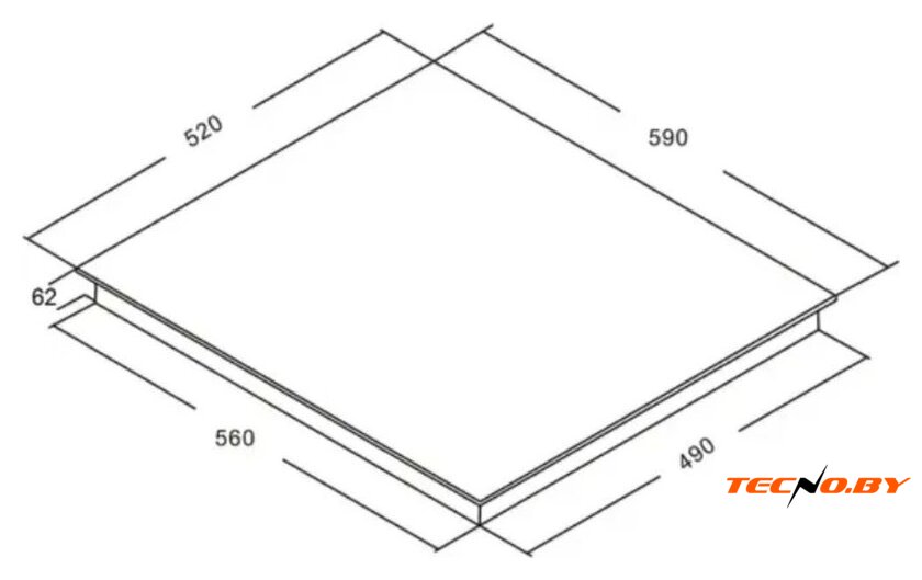 Варочная панель Akpo PIA 60 942 18FZ BL - Изображение №5 — Интернет-Магазин TECNO.BY