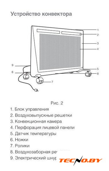 Конвектор Ballu BIHP/R-2000 - Изображение №7 — Интернет-Магазин TECNO.BY