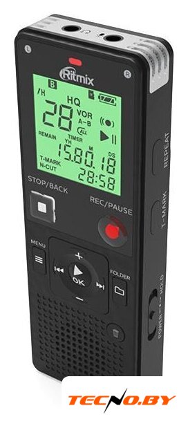 Диктофон Ritmix RR-820 8 GB - Изображение №2 — Интернет-Магазин TECNO.BY