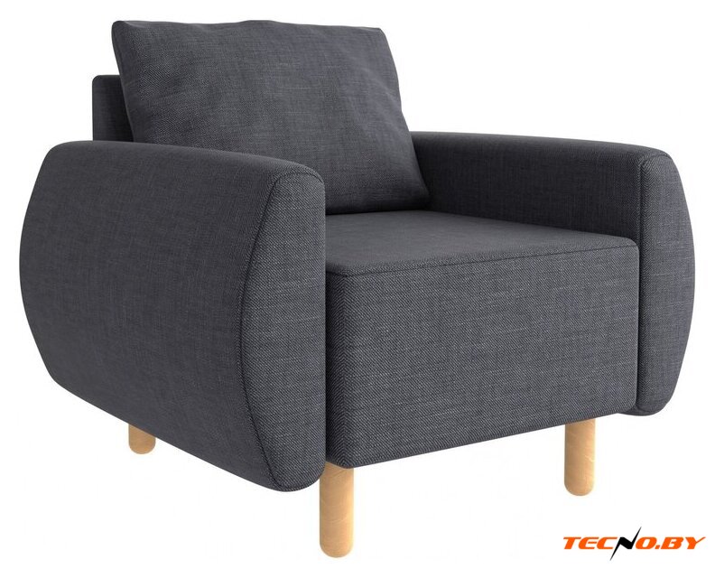 Интерьерное кресло Mio Tesoro Тулисия (Twist 20 Dark Grey) - Изображение №1 — Интернет-Магазин TECNO.BY