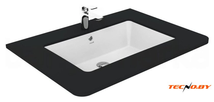Умывальник Creavit TP 38x60 TP760-00CB00E-0000 - Изображение №2 — Интернет-Магазин TECNO.BY