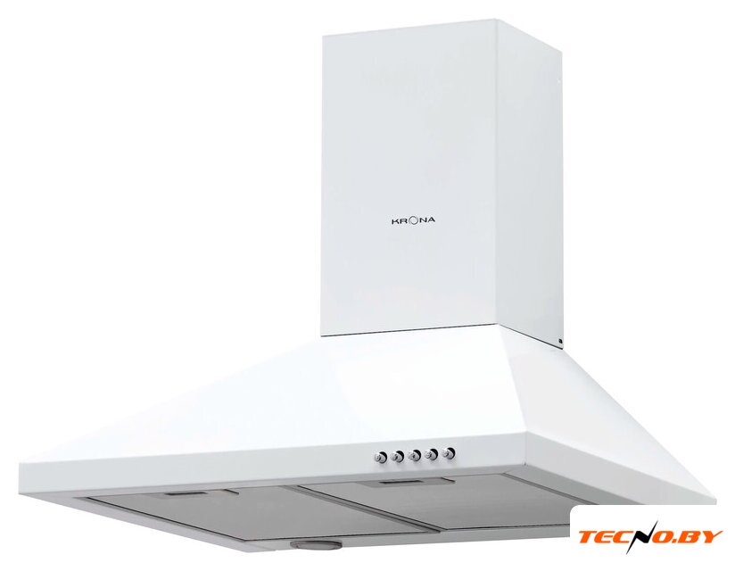 Кухонная вытяжка Krona Brief 500 White PB (белый) - Изображение №1 — Интернет-Магазин TECNO.BY