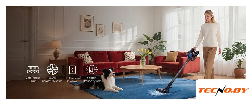 Пылесос Tineco Pure One S30 - Изображение №11 — Интернет-Магазин TECNO.BY