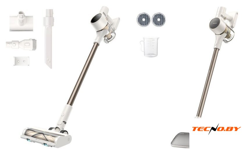 Пылесос Dreame Cordless Vacuum Cleaner R10s Aqua VZV25A (евровилка, белый) - Изображение №1 — Интернет-Магазин TECNO.BY