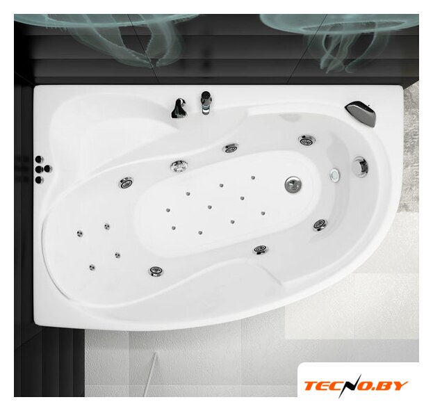 Ванна Triton Николь (правая) 160x100 - Изображение №2 — Интернет-Магазин TECNO.BY