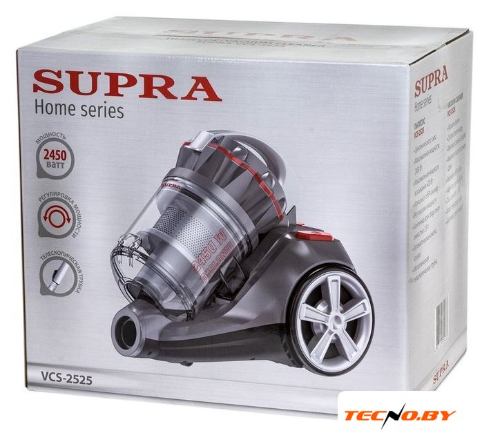 Пылесос Supra VCS-2525 - Изображение №12 — Интернет-Магазин TECNO.BY
