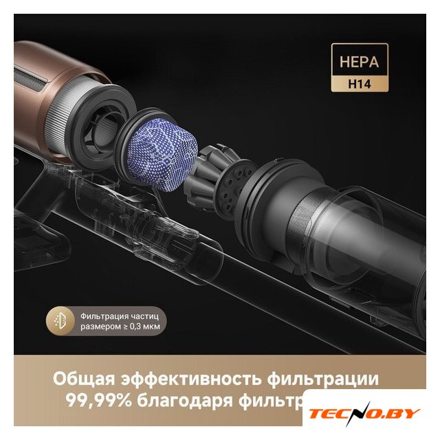 Пылесос Dreame Cordless Vacuum Cleaner Z20 Aqua Cycle (евровилка) - Изображение №4 — Интернет-Магазин TECNO.BY