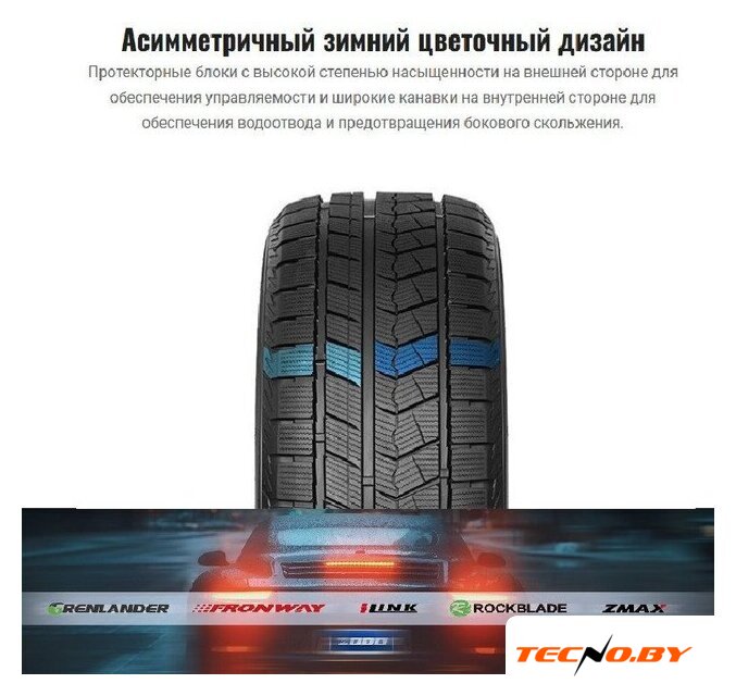 Зимние шины Rockblade Rock 868S 275/40R20 106H XL - Изображение №2 — Интернет-Магазин TECNO.BY