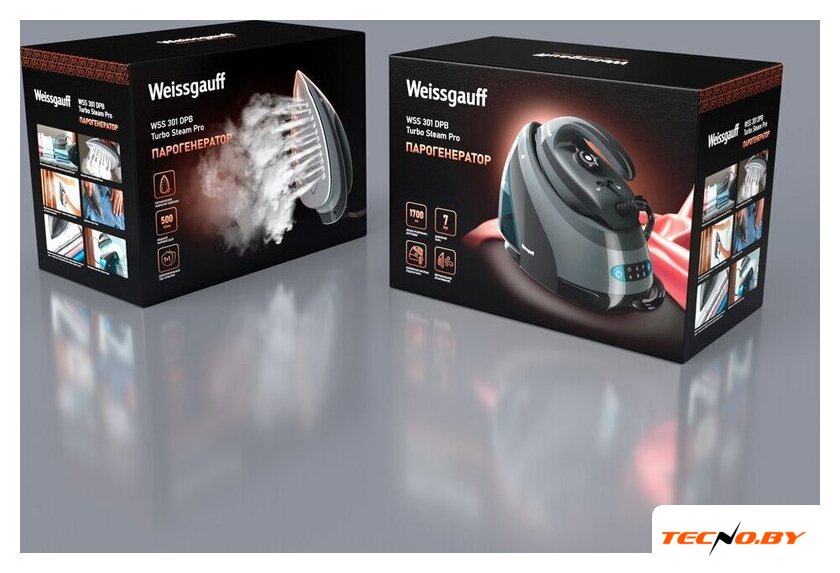 Утюг Weissgauff WSS 301 DPB Turbo Steam Pro - Изображение №22 — Интернет-Магазин TECNO.BY