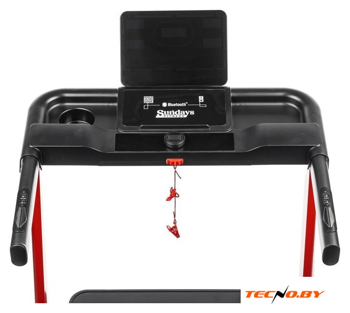 Электрическая беговая дорожка Sundays Fitness Middle Line T7F Plus (черный/красный) - Изображение №13 — Интернет-Магазин TECNO.BY