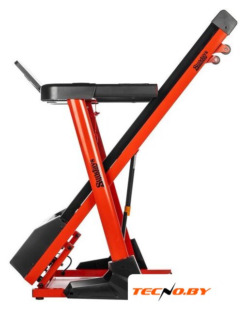 Электрическая беговая дорожка Sundays Fitness Middle Line T7F Plus (черный/красный) - Изображение №12 — Интернет-Магазин TECNO.BY