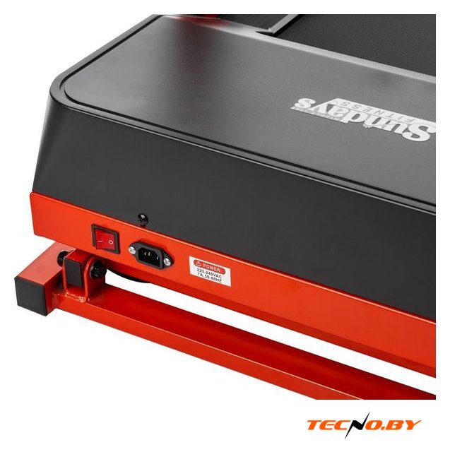 Электрическая беговая дорожка Sundays Fitness Middle Line T7F Plus (черный/красный) - Изображение №19 — Интернет-Магазин TECNO.BY