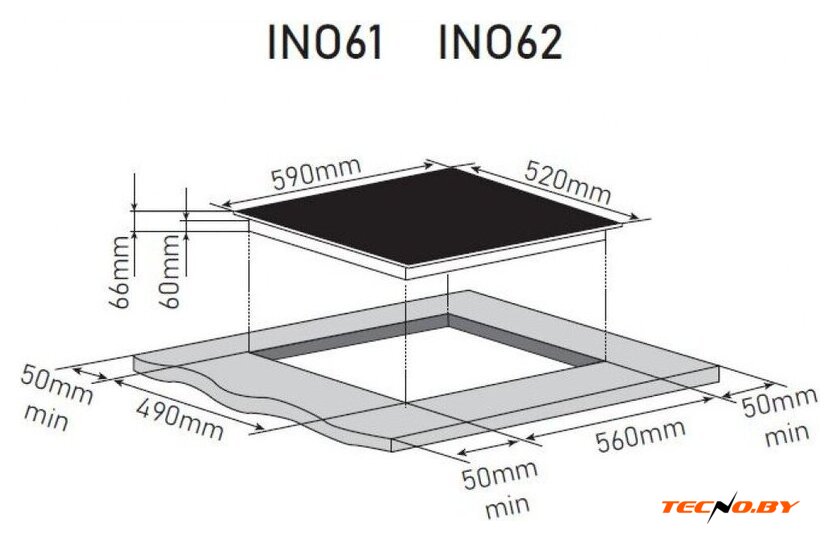 Варочная панель ZorG INO63 (черный) - Изображение №7 — Интернет-Магазин TECNO.BY
