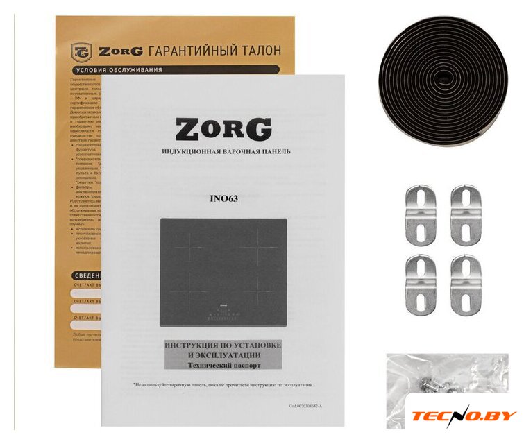 Варочная панель ZorG INO63 (черный) - Изображение №6 — Интернет-Магазин TECNO.BY