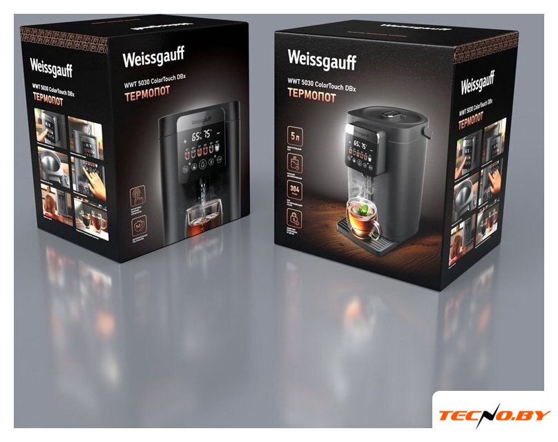 Термопот Weissgauff WWT 5030 ColorTouch DBx - Изображение №7 — Интернет-Магазин TECNO.BY