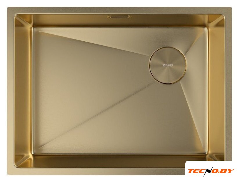 Кухонная мойка ZorG Zerox 59 U / IF Side SF PVD Gold - Изображение №3 — Интернет-Магазин TECNO.BY