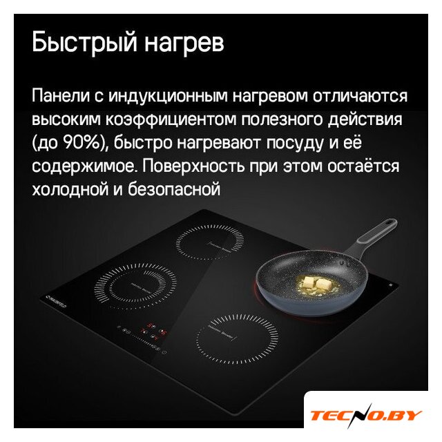 Варочная панель MAUNFELD CVI594STBKC - Изображение №9 — Интернет-Магазин TECNO.BY