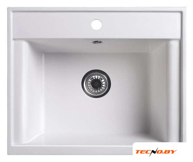 Кухонная мойка Belux SG-REC-6050 (белый кварц) - Изображение №1 — Интернет-Магазин TECNO.BY