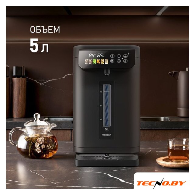 Термопот Weissgauff WWT 5020 ColorTouch DBx - Изображение №9 — Интернет-Магазин TECNO.BY