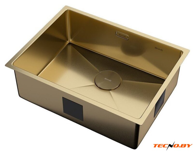 Кухонная мойка ZorG Zerox 59 U / IF PVD Gold - Изображение №2 — Интернет-Магазин TECNO.BY