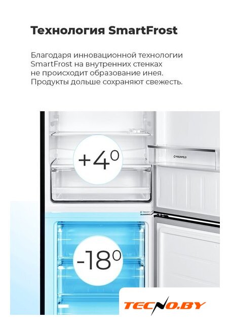 Холодильник MAUNFELD MFF176SFSB - Изображение №14 — Интернет-Магазин TECNO.BY