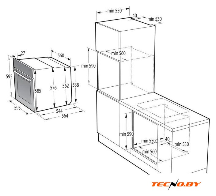 Электрический духовой шкаф Gorenje BO6735CLI - Изображение №4 — Интернет-Магазин TECNO.BY