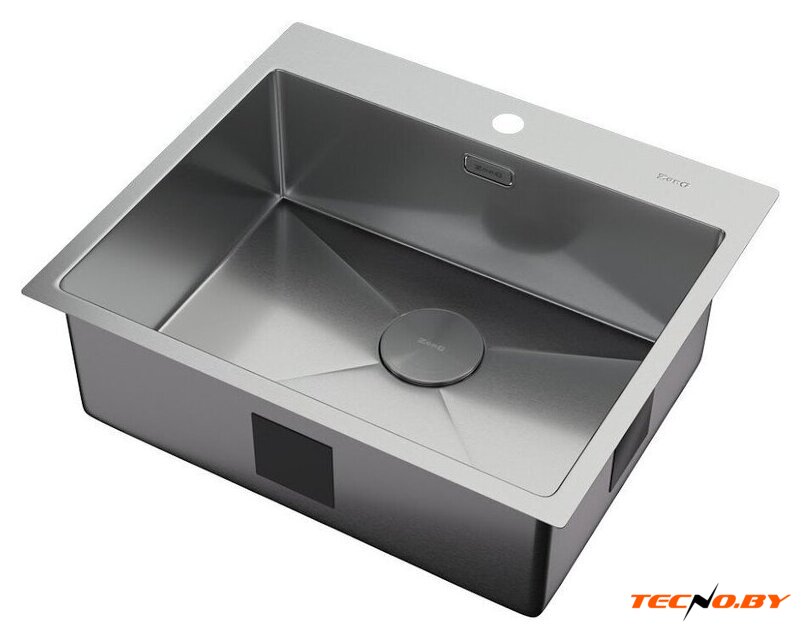 Кухонная мойка ZorG Zerox 59 IF Steel - Изображение №2 — Интернет-Магазин TECNO.BY