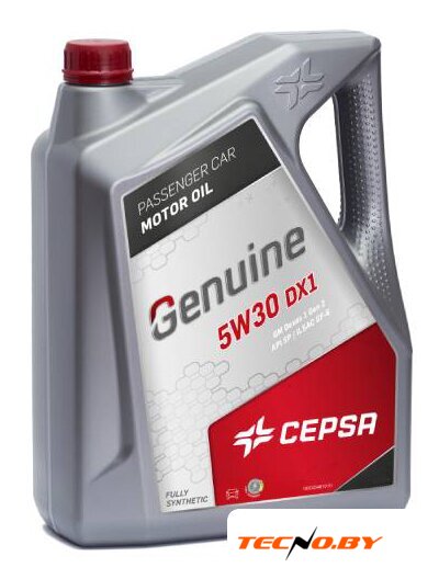 Моторное масло CEPSA Genuine 5W-30 DX1 4л - Изображение №1 — Интернет-Магазин TECNO.BY