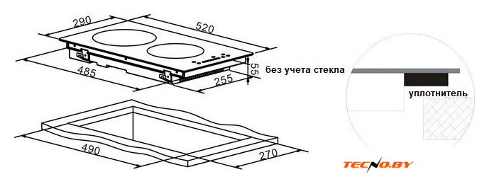 Варочная панель Schtoff I30H04 Black - Изображение №6 — Интернет-Магазин TECNO.BY