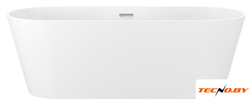 Ванна Wellsee Shell 140x70 28170101R (отдельностоящая ванна белый глянец, экран, ножки, сифон-автомат хром) - Изображение №1 — Интернет-Магазин TECNO.BY
