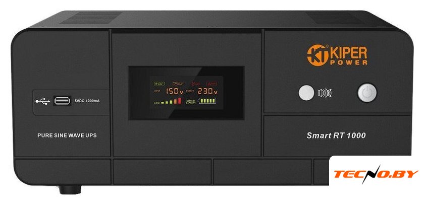 Источник бесперебойного питания Kiper Power Smart RT 1000 - Изображение №1 — Интернет-Магазин TECNO.BY