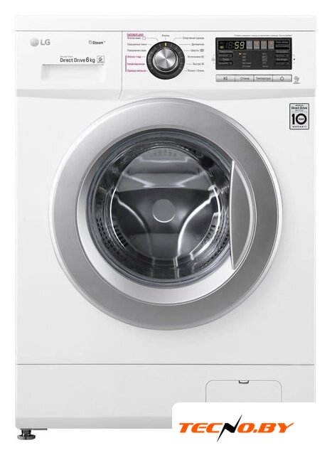 Стиральная машина LG F1296NDS1 - Изображение №1 — Интернет-Магазин TECNO.BY