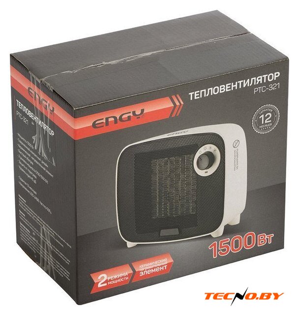 Тепловентилятор Engy PTC-321 (белый) - Изображение №4 — Интернет-Магазин TECNO.BY