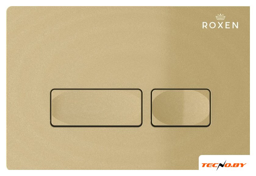 Унитаз подвесной Roxen Titan в комплекте с инсталляцией StounFix Dual Fresh 6 в 1 967205 (кнопка: золотая) - Изображение №2 — Интернет-Магазин TECNO.BY