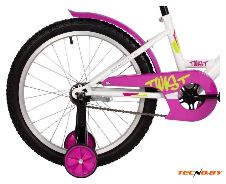 Детский велосипед Novatrack Twist 20 201TWIST.WT5 (белый) - Изображение №6 — Интернет-Магазин TECNO.BY