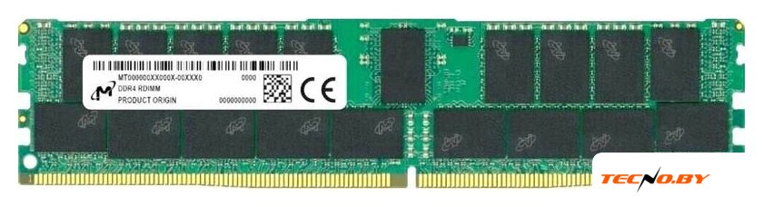 Оперативная память Micron 32GB DDR4 PC4-25600 MTA36ASF4G72PZ-3G2R1 - Изображение №1 — Интернет-Магазин TECNO.BY