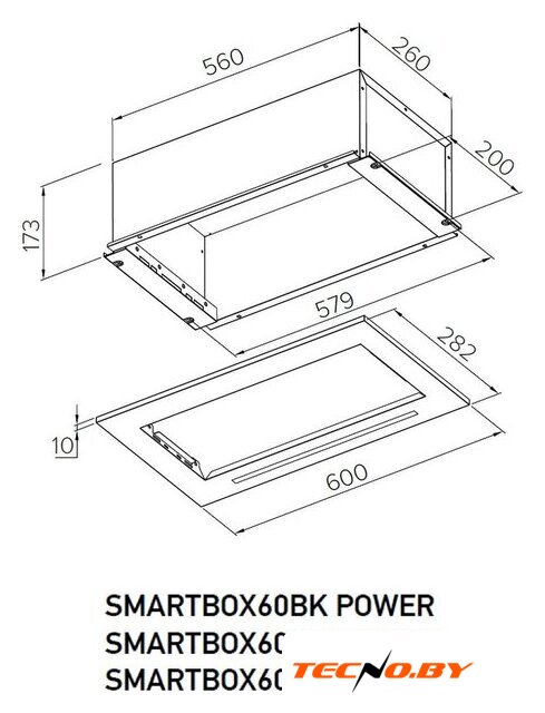 Кухонная вытяжка Meferi SMARTBOX60WH Power - Изображение №13 — Интернет-Магазин TECNO.BY