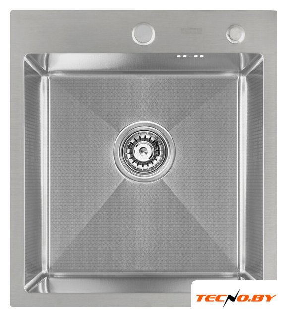 Кухонная мойка ARFEKA ECO AR 450*500 SATIN DECOR - Изображение №1 — Интернет-Магазин TECNO.BY