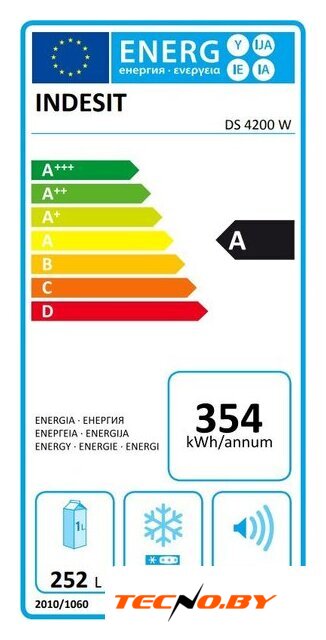 Холодильник Indesit DS 4200 W - Изображение №6 — Интернет-Магазин TECNO.BY